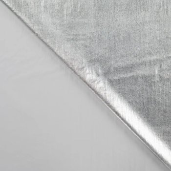 Creased Nylon Foil - silber