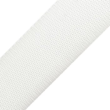 Gurtband - 30 mm - weiß