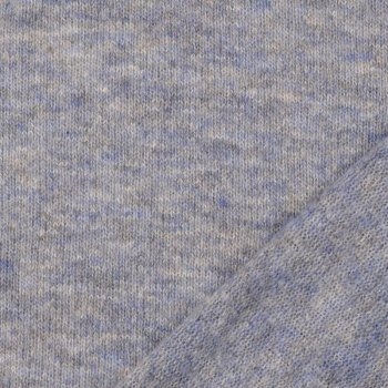 Woll Strick - locker gestrickt - hellblau