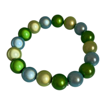 Armband - Shiney-Rainbow Perlen "3-farbig -...