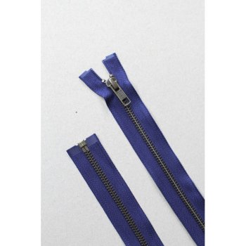 Mind the Maker - Separating Zipper - 75 cm - Cobalt