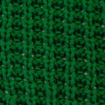 Grober Baumwoll-Strickstoff - Jennifer - grasgrün