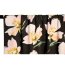 Rest = 0,70 m* Atelier Jupe - Viskose-Webware - Black with white flowers