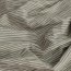 Rest = 3,10 m* Baumwolle in Streifen gesmokt - grau/wei&szlig;