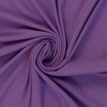 Bündchenware Heike (glatt) - violett (F/S 2024)