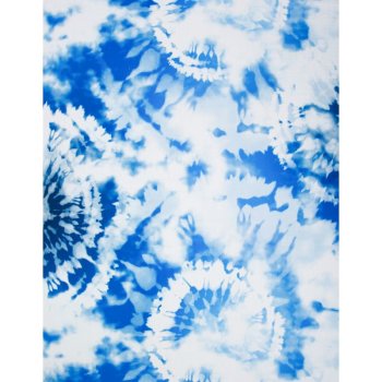 Double Gauze Baumwolle - Tie Dye by lycklig design - blau