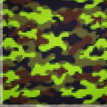 Baumwoll-Sweat - Camouflage/Pixel -...