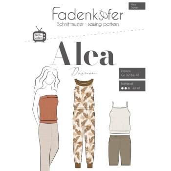 Papierschnittmuster Fadenk&auml;fer - Overall Alea Damen - Gr. 32 - 48