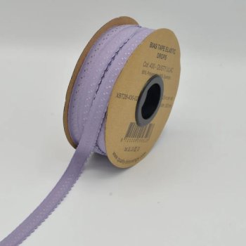 Wäschegummi mit Falz - 20 mm breit - dusty lilac