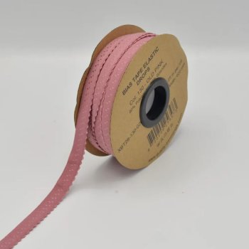 W&auml;schegummi mit Falz - 20 mm breit - old pink