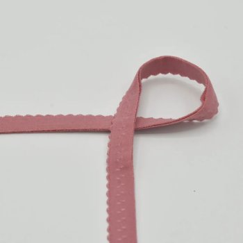 Wäschegummi mit Falz - 20 mm breit - old pink