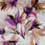 Premium-Viskose-Satin - Flowers - nude/pink/lila/offwhite *Made in Italy*