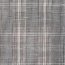 Polyester-Viskose-Leinen - Checks - grau/braun/schwarz ( 1 St&uuml;ck = 2,50 Meter )