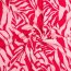 Viskose-Webware - digitales Zebra - pinkrot auf rosa