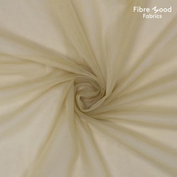 Fibre Mood - Soft Tüll - uni - light goldgreen