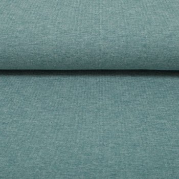 French Terry- Sommersweat-  &quot;Maike&quot; Melange - dusty mint