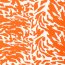 Viskose-Webware - Camouflage - orange/wei&szlig;