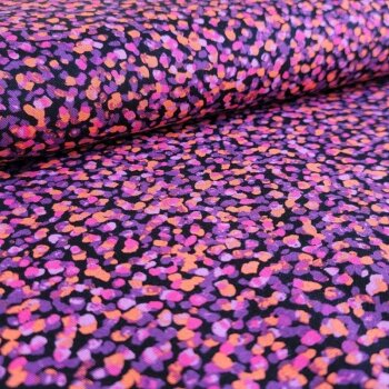 Viskose-Twill mit Elasthan - Mini Bubbles -...