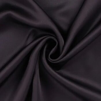 Viskose-Satin uni - anthrazit