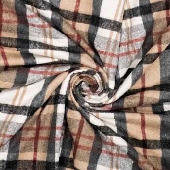 leichter Shacket/ Flanellhemdstoff - Checks -...