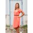 Viskosejersey - Selina - uni - coralle (636FS25)