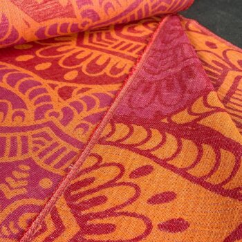 Hammam Jacquard - Ornamente - pink/orange/rot