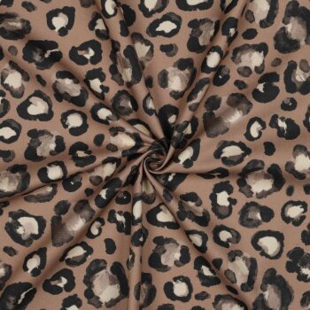 Canvas - Animal Skin - schwarz/creme auf braun