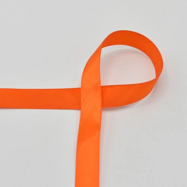 Satinband - 16 mm breit - orange