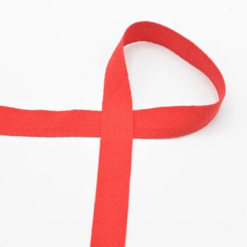 Ripsband / Twillband - 20 mm Breit - rot