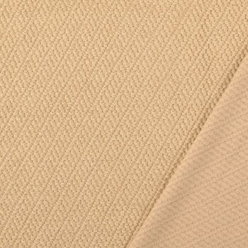 Rest = 1,60 m*  Frottee Strickjersey - uni  - sand