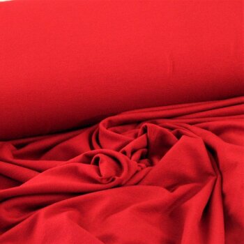 Rest = 1,70 m* Viskosejersey Tricot de Luxe - dunkelrot