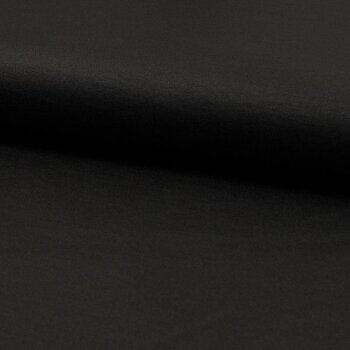 Rest = 1,50 m*  Hosenstoff "Foil Bianca" - black