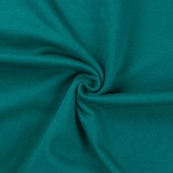 Rest = 1,90 m* Sweat / French Terry Brushed - light petrol