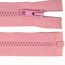 Rei&szlig;verschluss Kunststoff 5 mm -  L&auml;nge 60 cm teilbar - rosa