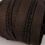 Rei&szlig;verschluss Meterware - Spirale 5 mm - schokolade - braun (304)