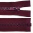 Rei&szlig;verschl&uuml;sse Kunststoff 5 mm -  L&auml;nge 35 cm- teilbar - bordeaux